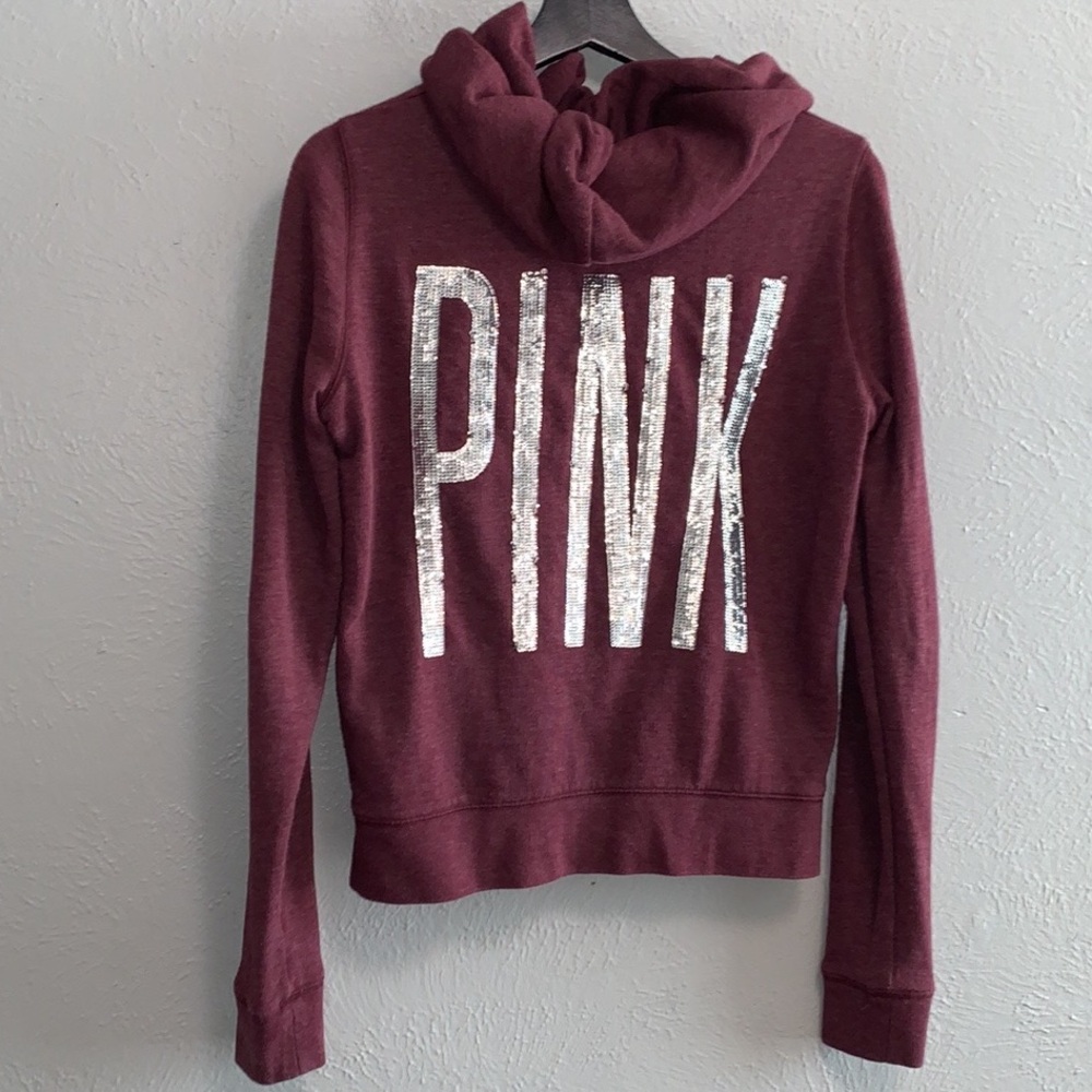 Vs sequin full zip